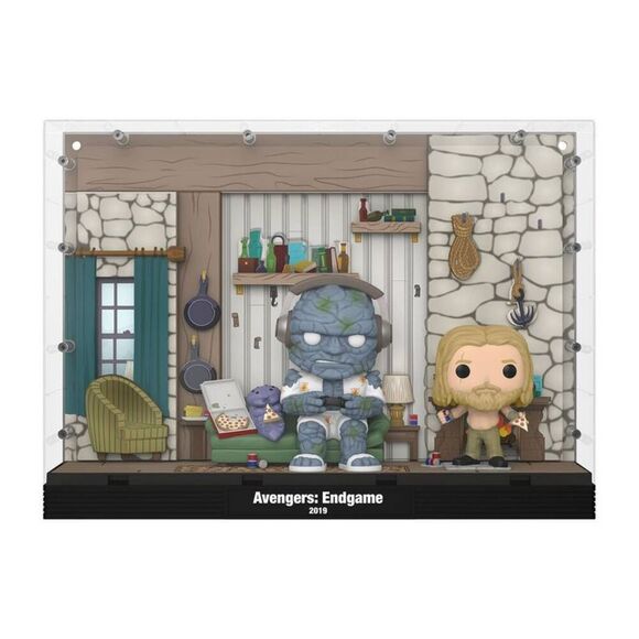 Funko - POP! Moments Deluxe: Endgame - Thors House Gray - Picture 3 of 3